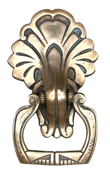 Türklingel Jugendstil aus Messing