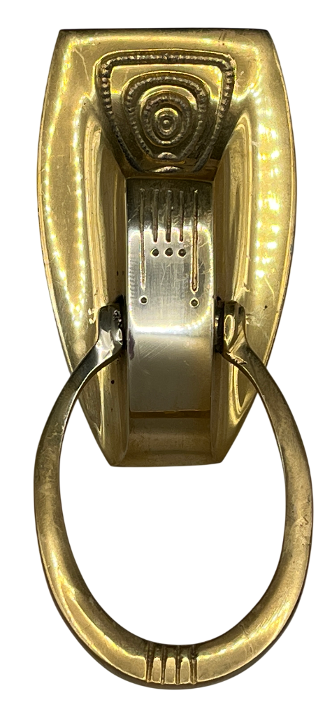 Türklingel Art Deco aus Messing