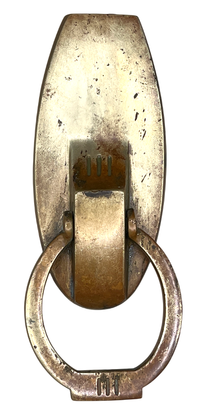 Türklingel Art Deco aus Messing