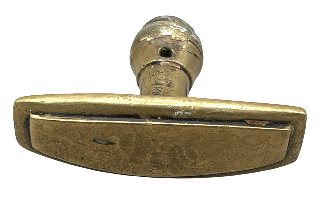 Fensteroliven 20er Jahre aus Messing