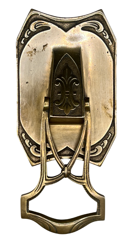 Türklingel Jugendstil aus Messing