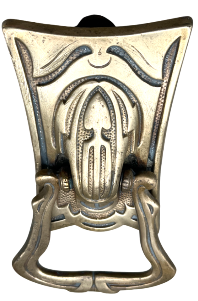 Türklingel Jugendstil aus Messing
