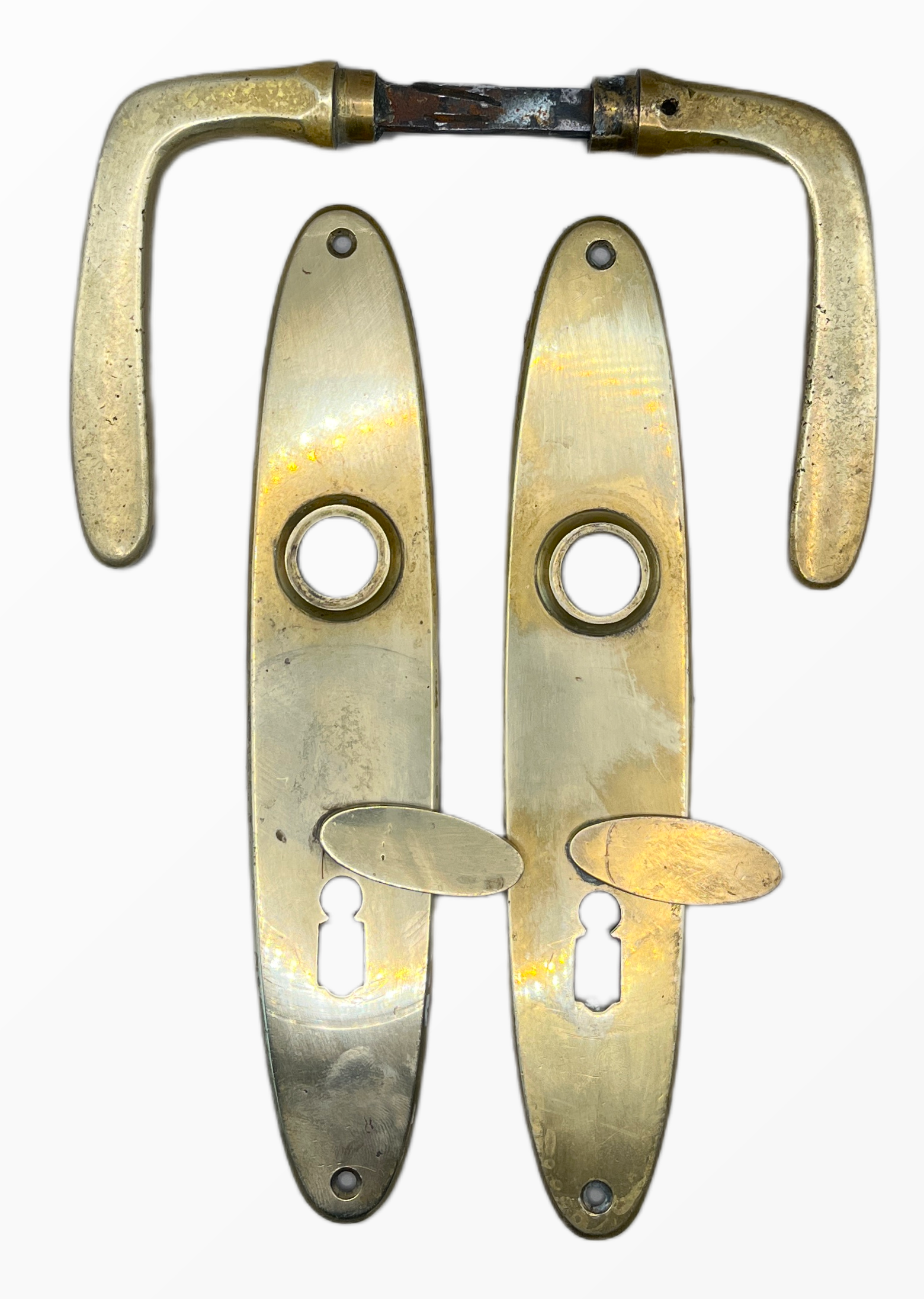 Türgarnitur 20er Jahre aus Messing