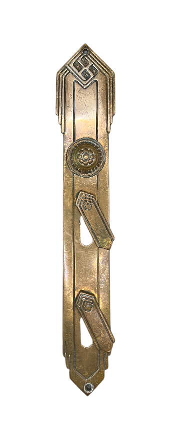 Türschilder Art Deco aus Messing