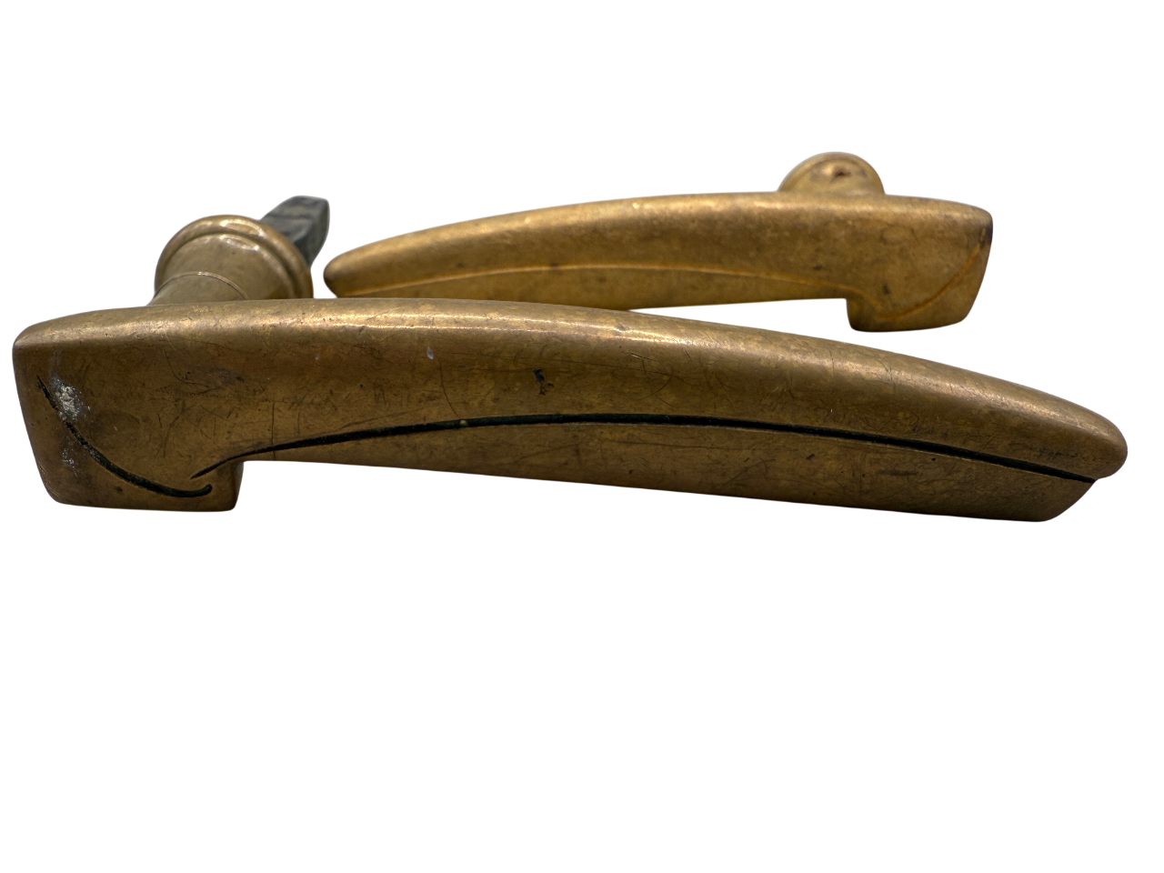 Türklinken Jugendstil aus Messing