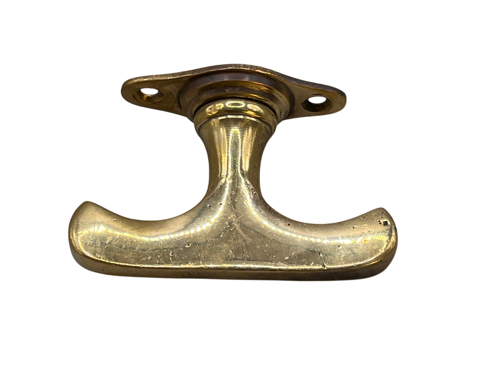 Fensteroliven 20er Jahre aus Messing