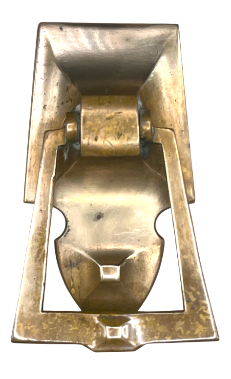 Türklingel Jugendstil aus Messing