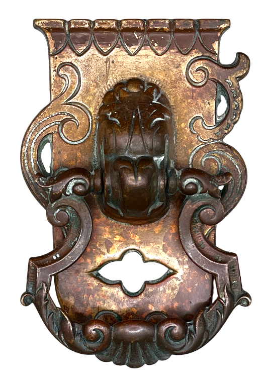 Türklingel Jugendstil aus Messing