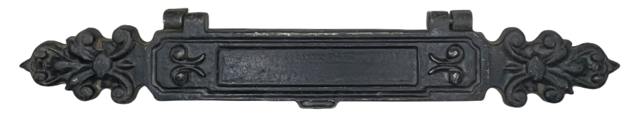 Briefklappe Gründerzeit aus Eisen