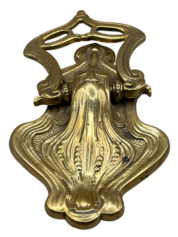 Türklingel Jugendstil aus Messing