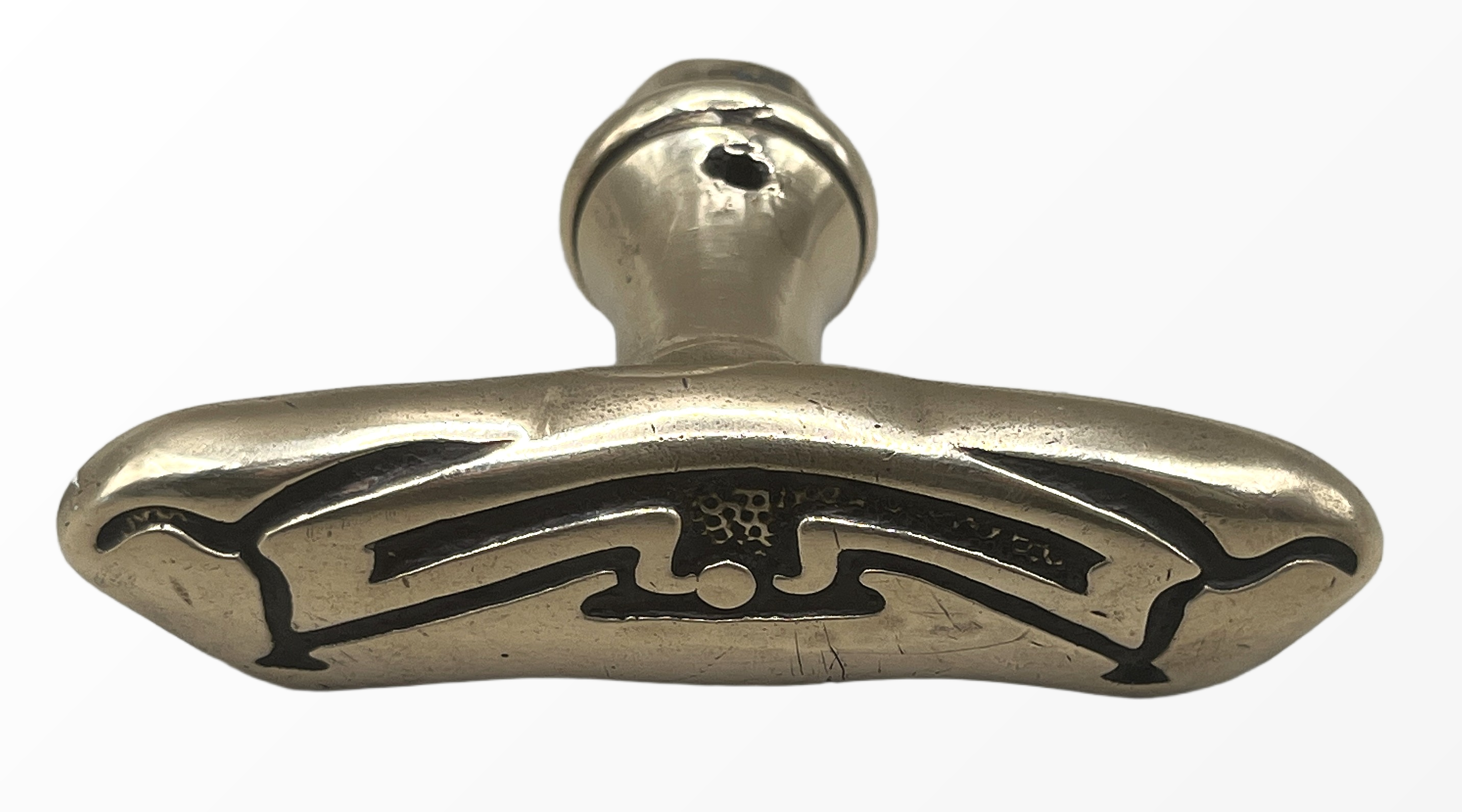 Fensteroliven Jugendstil aus Messing