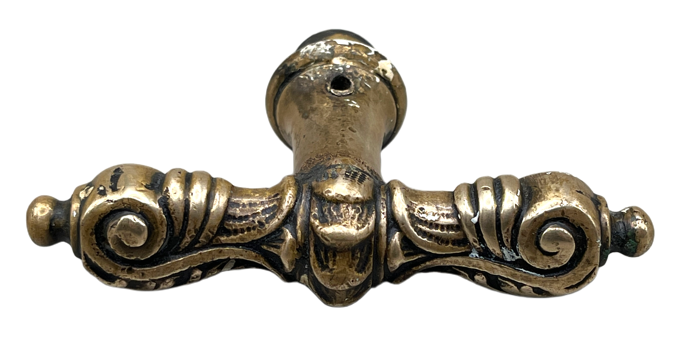 Fensteroliven Gründerzeit aus Messing