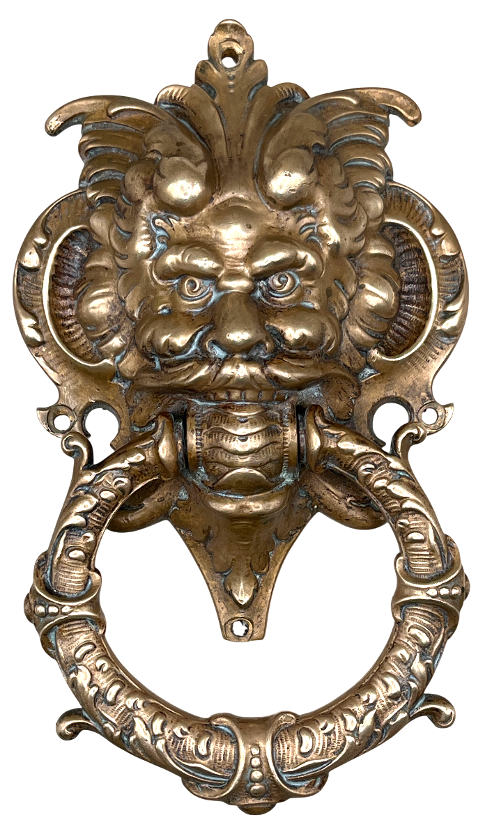 Türklingel Gründerzeit aus Messing