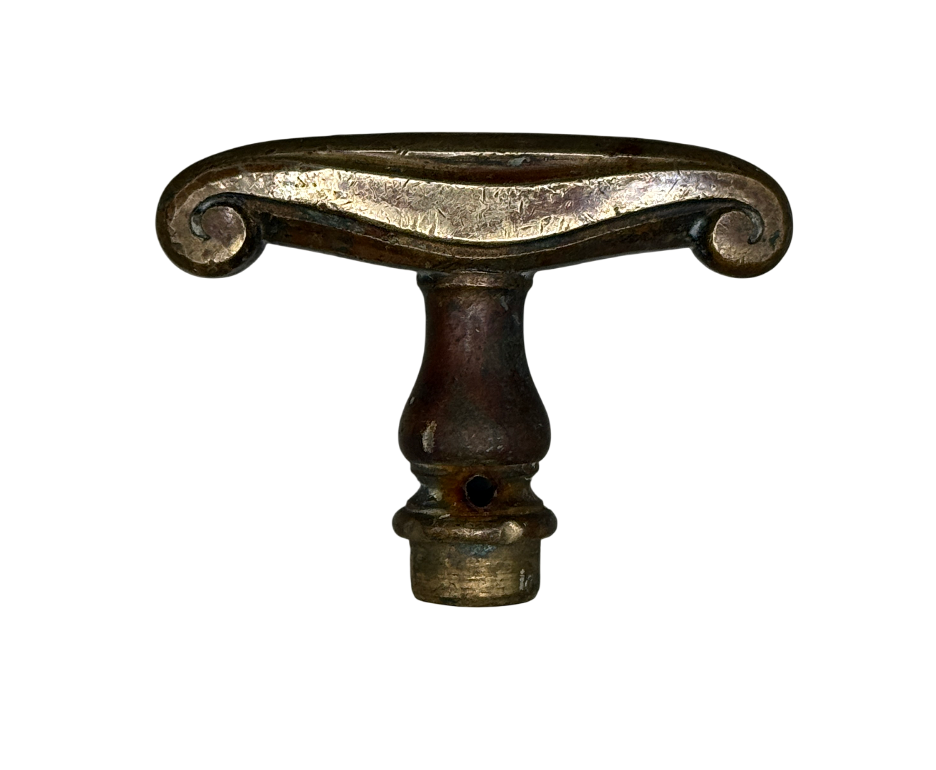 Fensteroliven Jugendstil aus Messing
