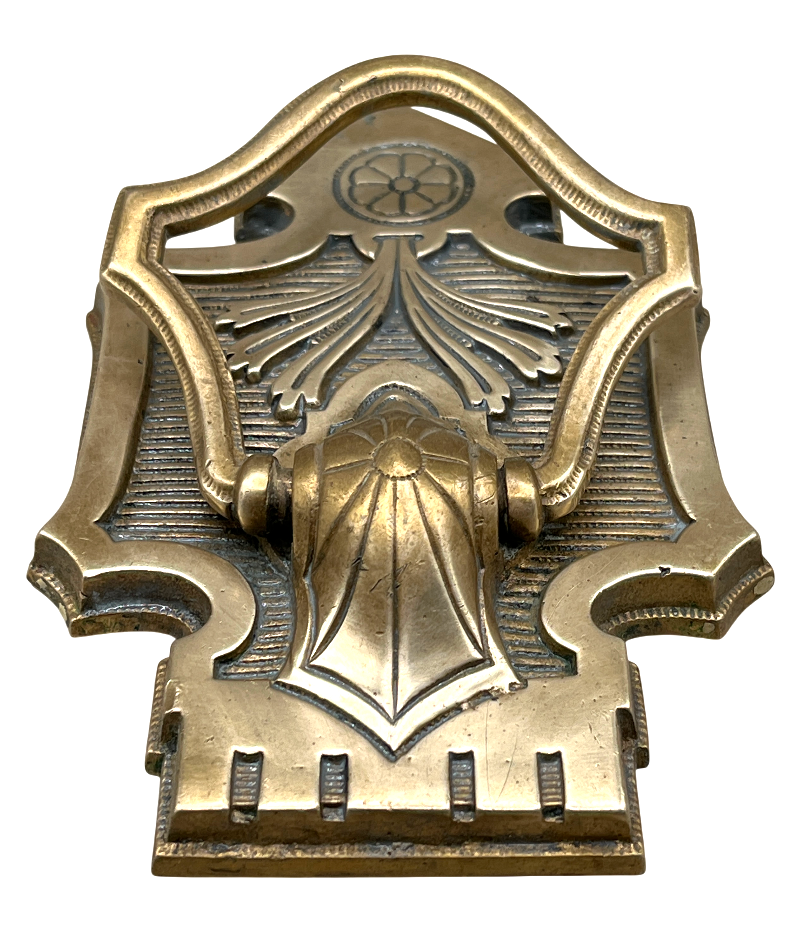 Türklingel Jugendstil aus Messing
