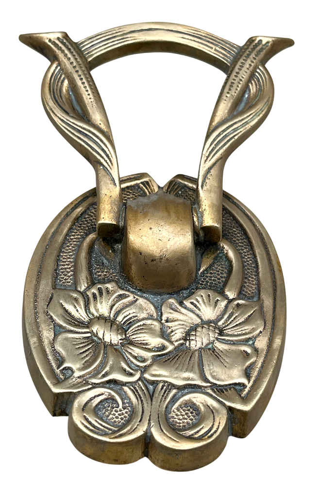 Türklingel Jugendstil aus Messing