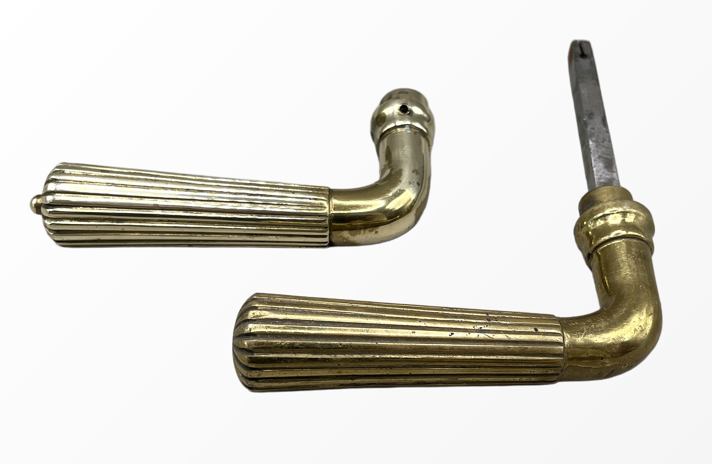 Türgarnitur Jugendstil aus Messing