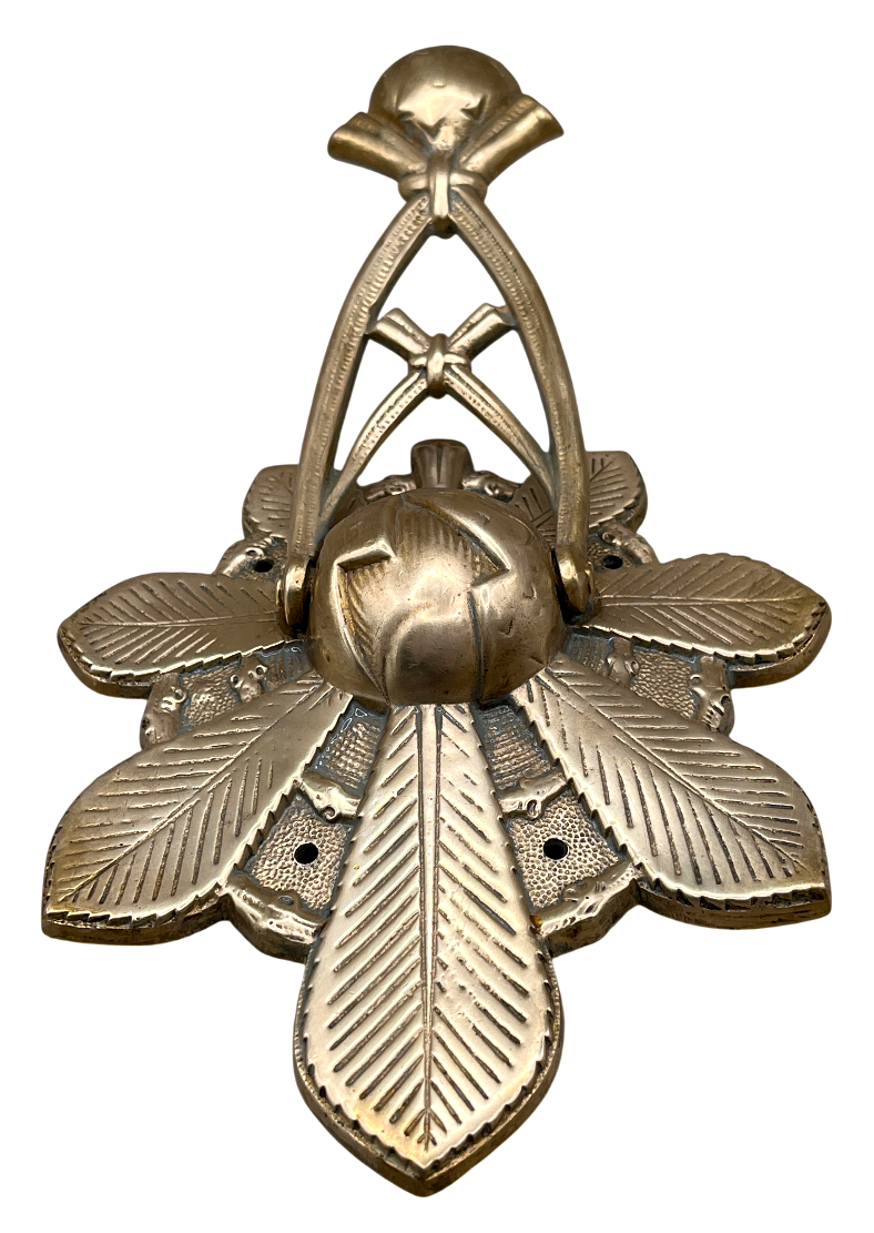 Türklingel Jugendstil aus Messing