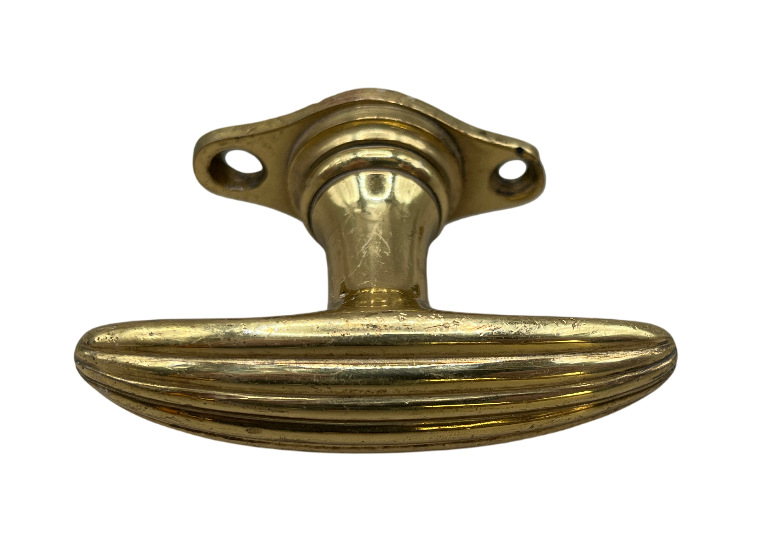 Fensteroliven 20er Jahre aus Messing