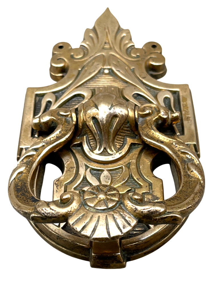 Türklingel Jugendstil aus Messing
