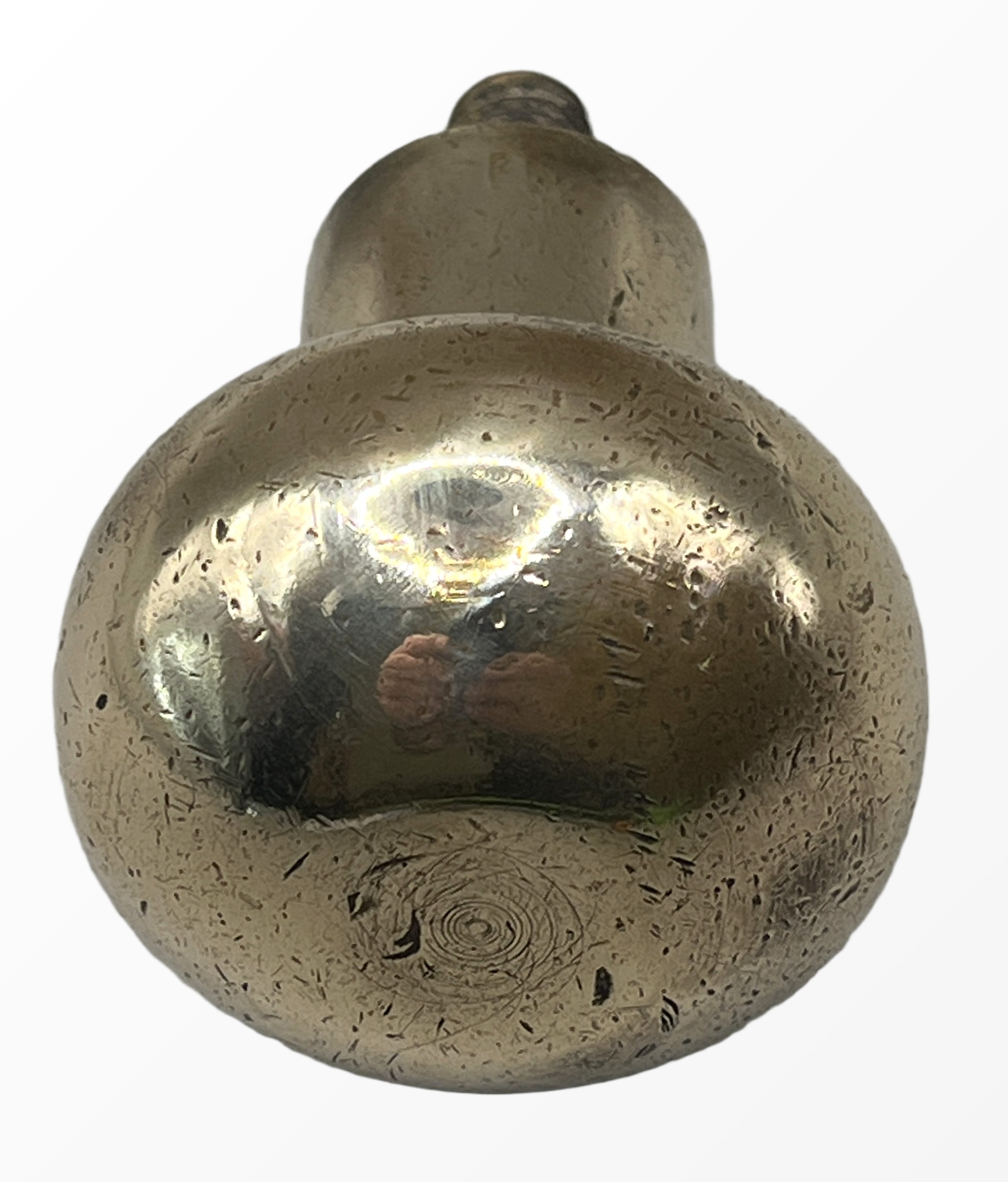 Möbelknauf Biedermeier aus Messing