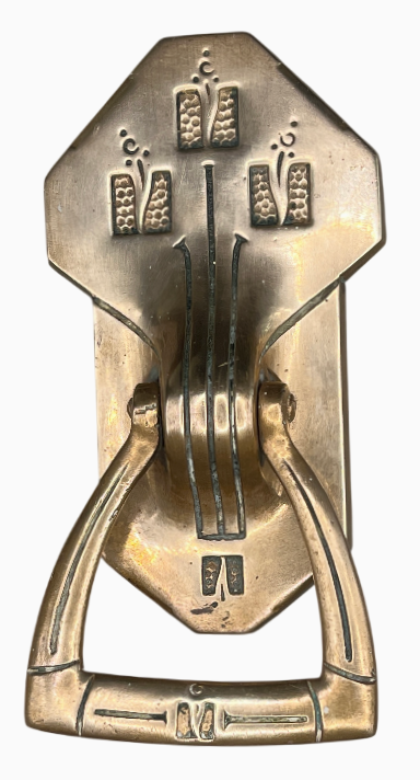 Türklingel Jugendstil aus Messing