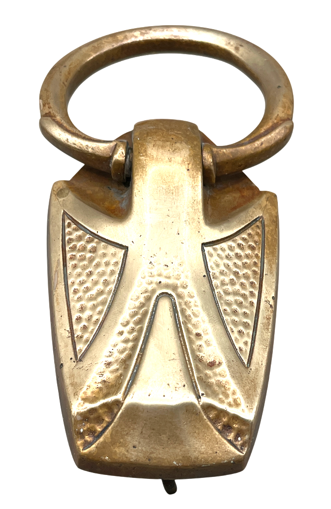 Türklingel Jugendstil aus Messing