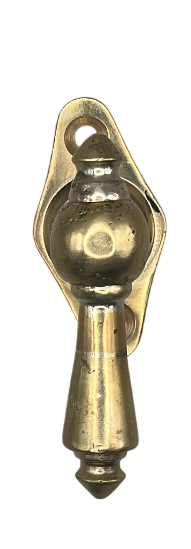 Fensteroliven/Halboliven Gründerzeit aus Messing Neuguss