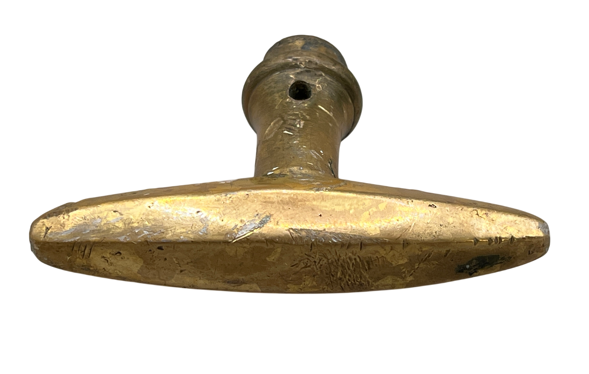 Fensteroliven 20er Jahre aus Messing