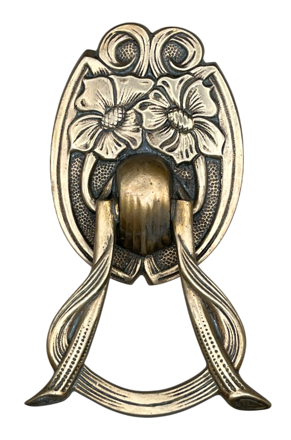 Türklingel Jugendstil aus Messing