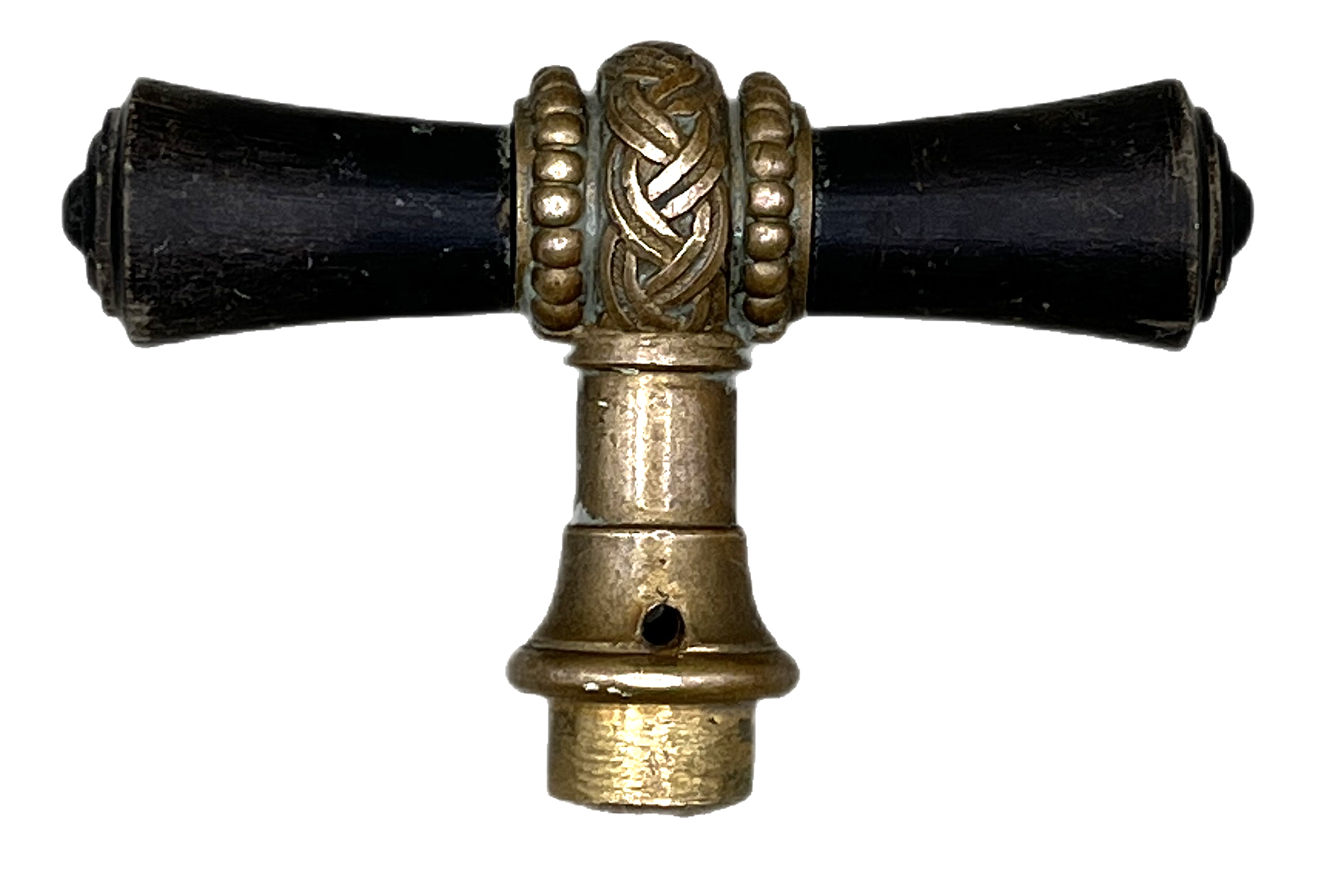 Fensteroliven Gründerzeit aus Messing