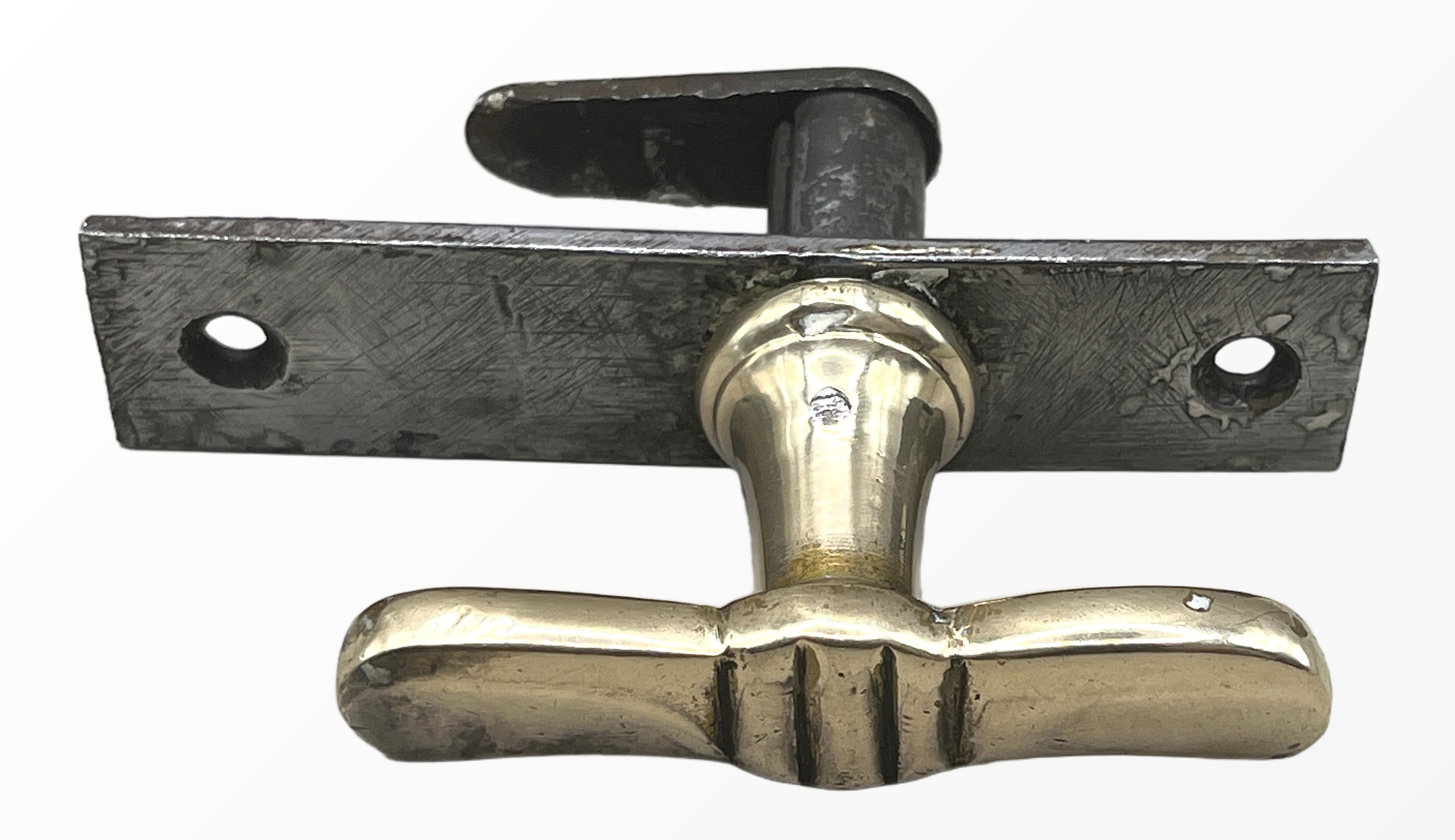 Fensteroliven/Einreiber Jugendstil aus Messing