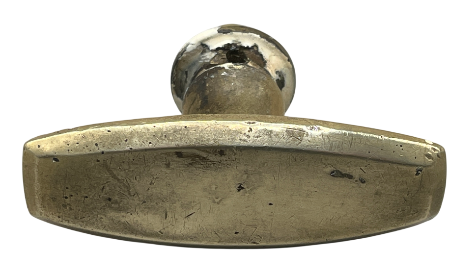 Fensteroliven 20er Jahre aus Messing