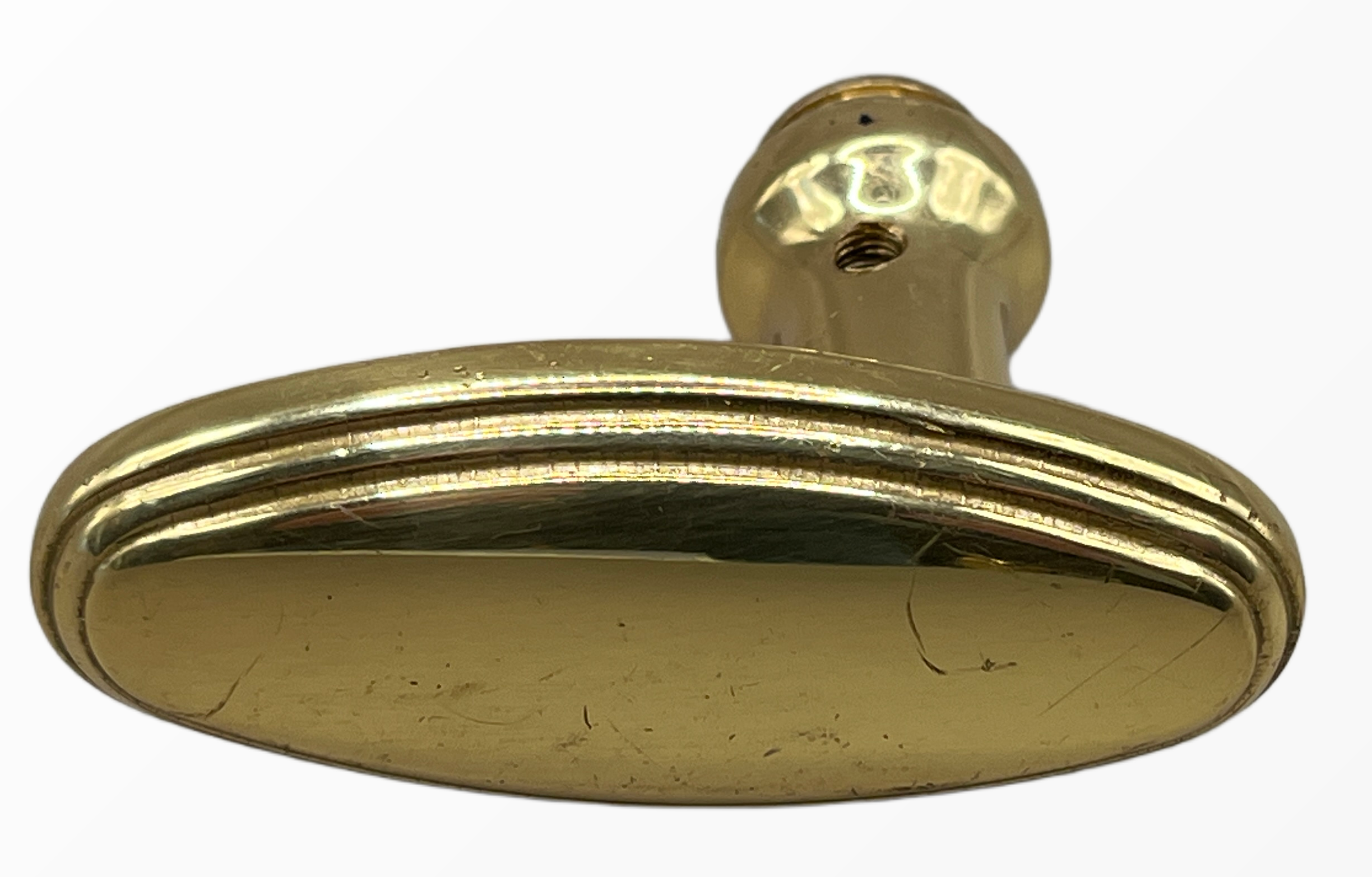 Fensteroliven/Halbolive Jugendstil aus Messing Neuguss