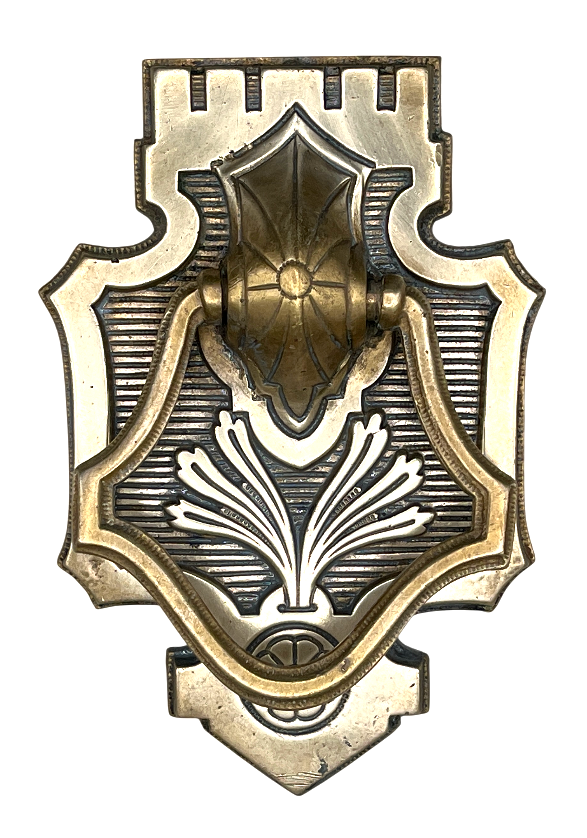 Türklingel Jugendstil aus Messing