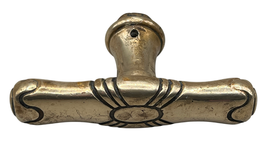Fensteroliven Jugendstil aus Messing  Neuguss
