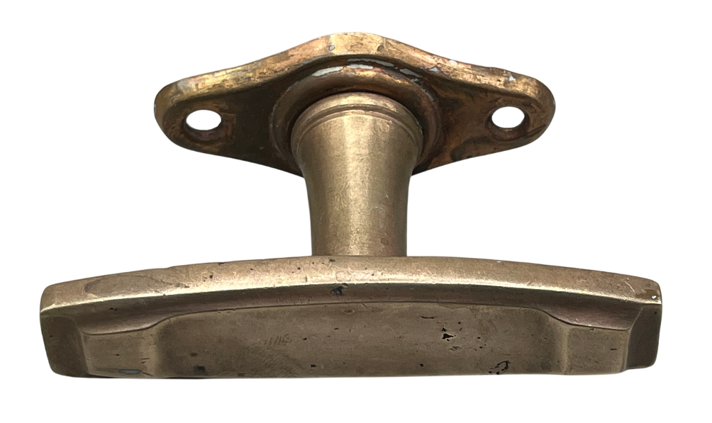 Fensteroliven 20er Jahre aus Messing