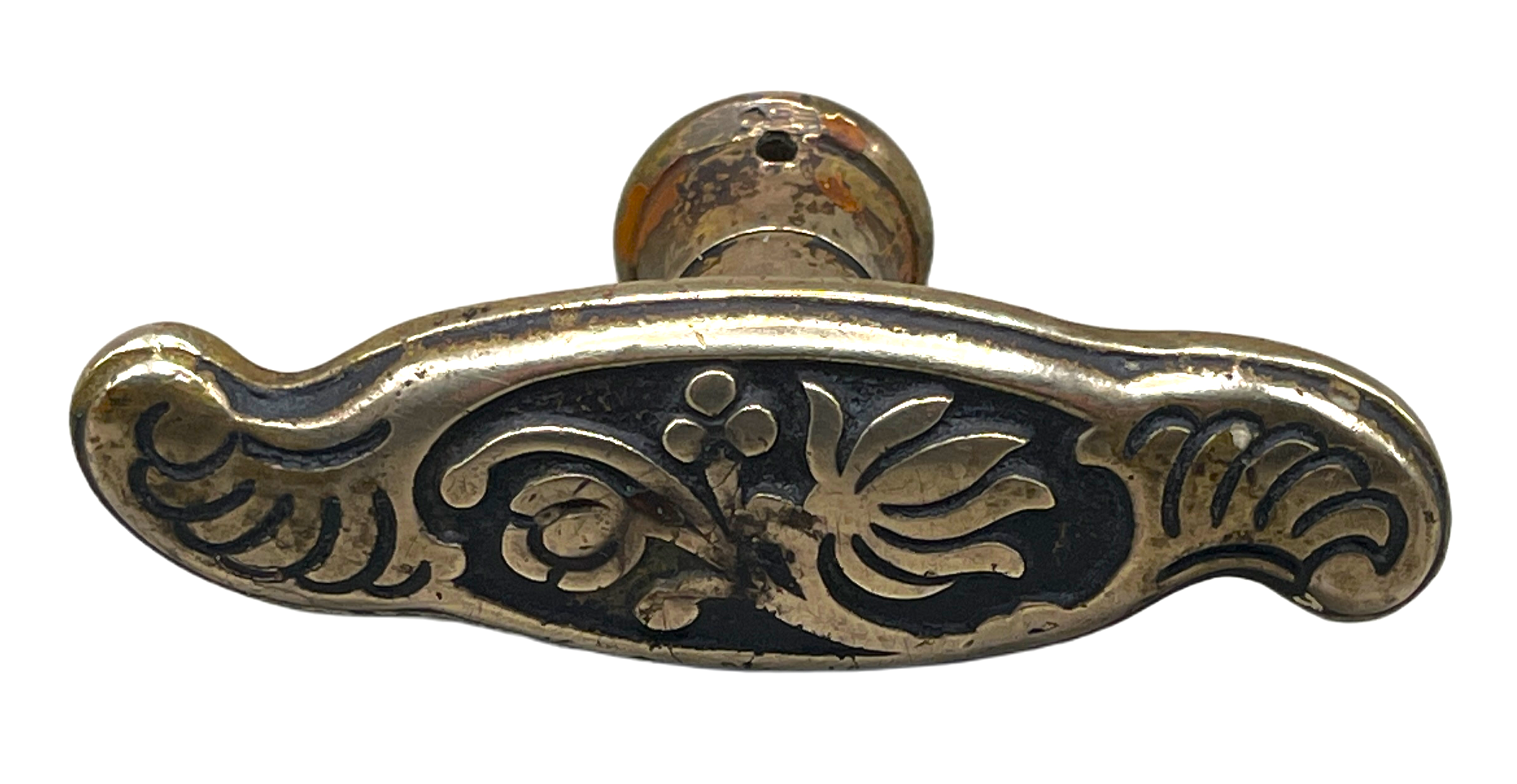Fensteroliven Jugendstil aus Messing
