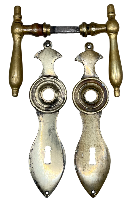 Türgarnitur Biedermeier aus Messing