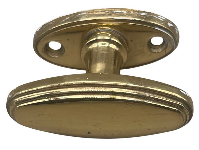 Fensteroliven 20er Jahre aus Messing Neuguss