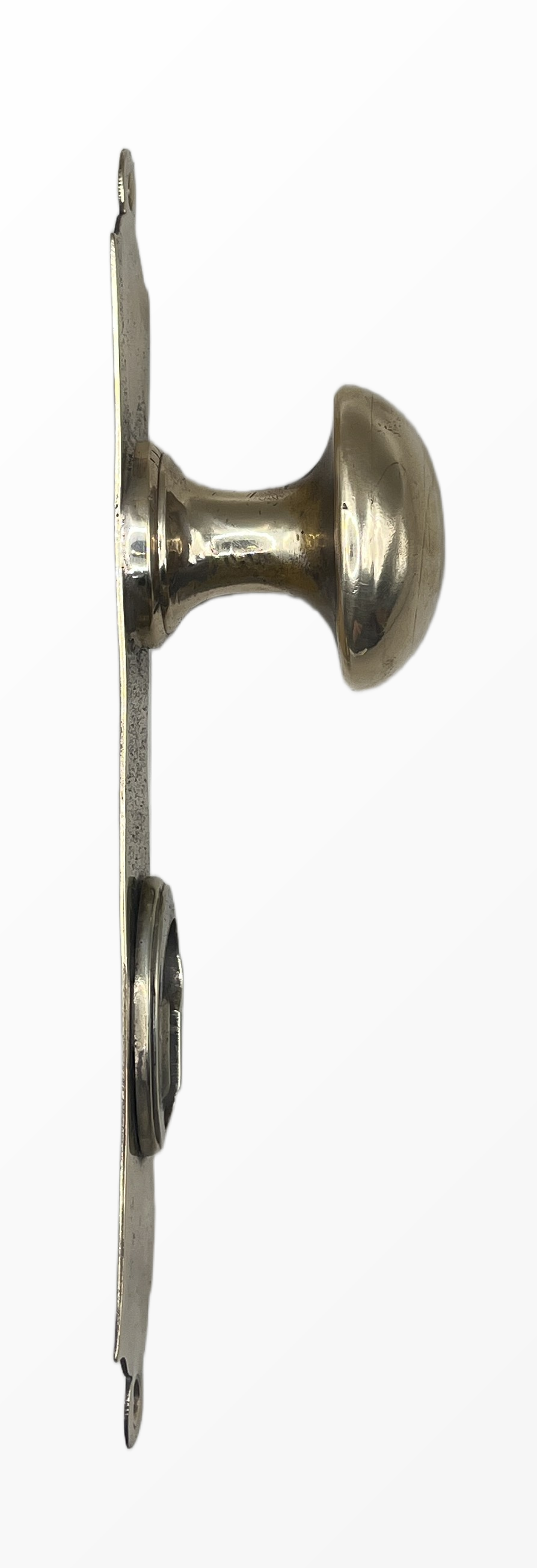 Türknauf/Langschild Gründerzeit aus Messing