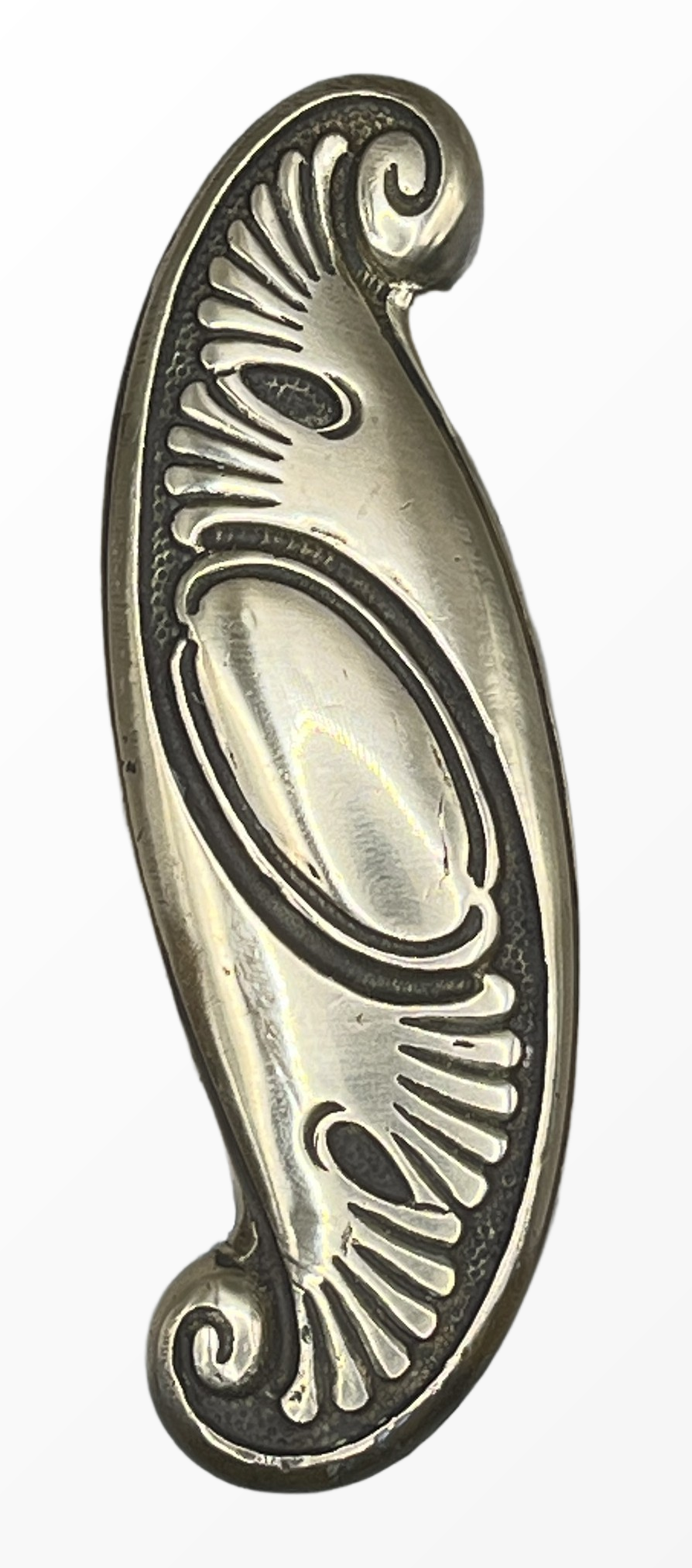 Fensteroliven/Einreiber Jugendstil aus Messing