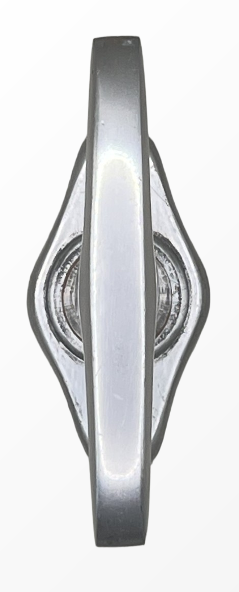 Fensteroliven 30er Jahre aus Aluminium