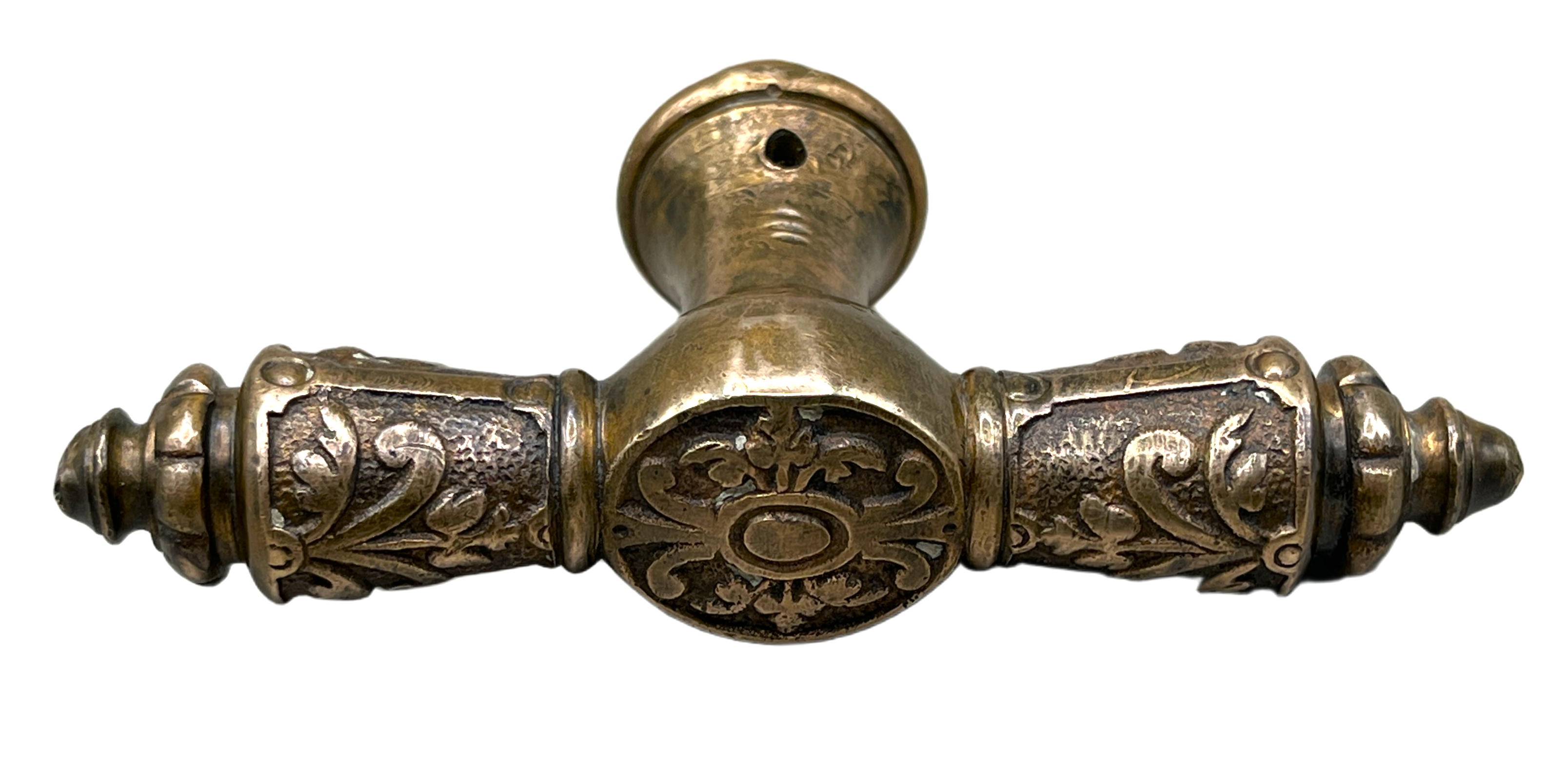 Fensteroliven Gründerzeit aus Messing