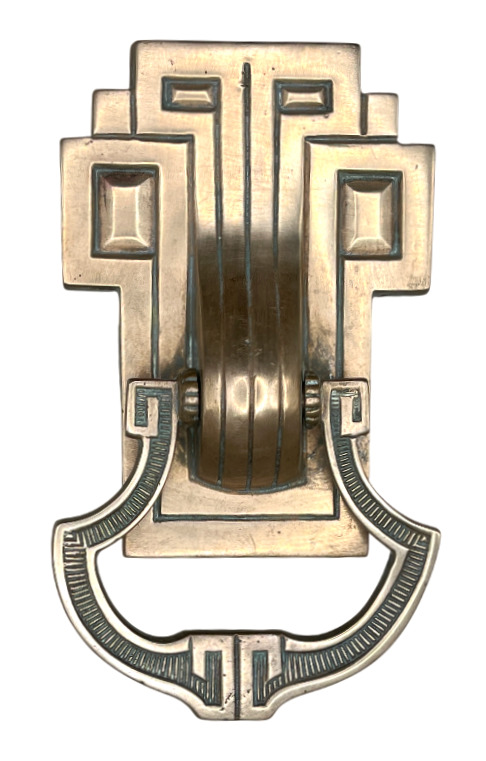 Türklingel Art Deco aus Messing