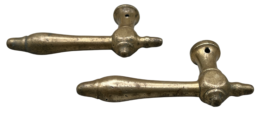 Türgarnitur Biedermeier aus Messing