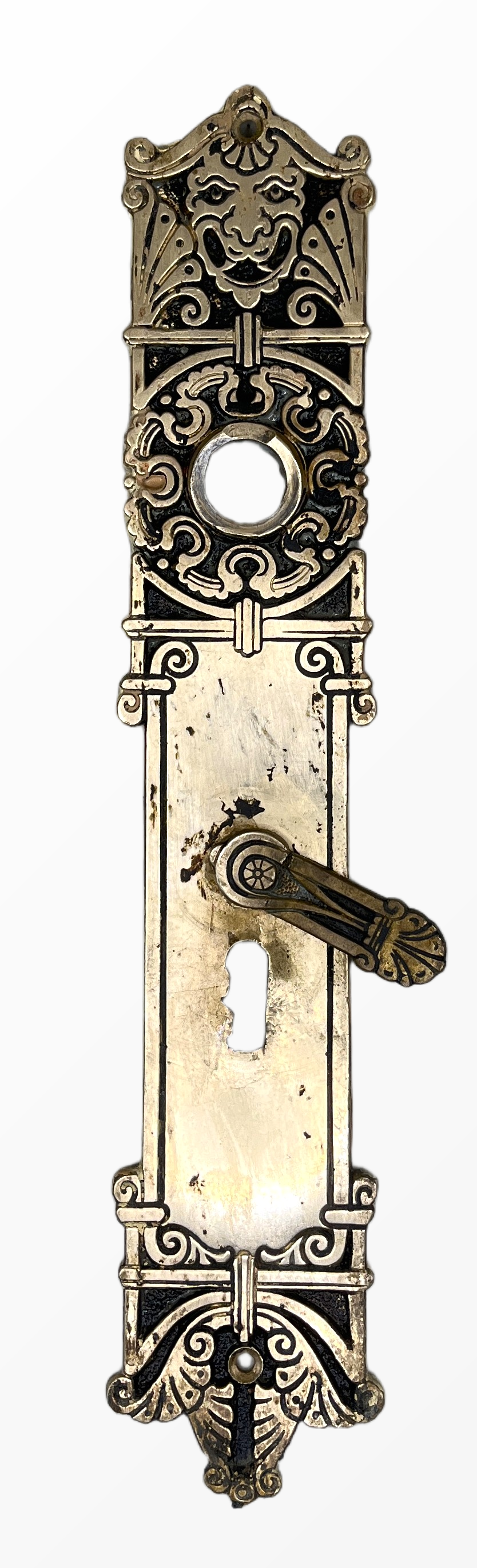 Türschilder Jugendstil aus Messing
