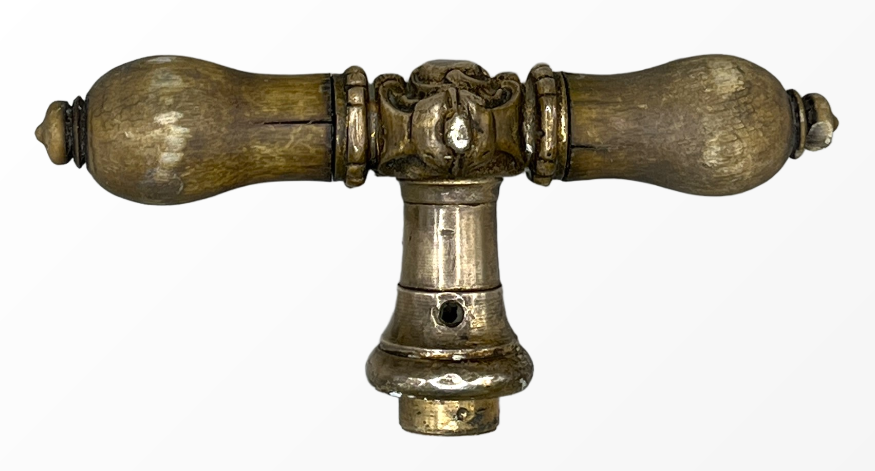 Fensteroliven Gründerzeit aus Messing