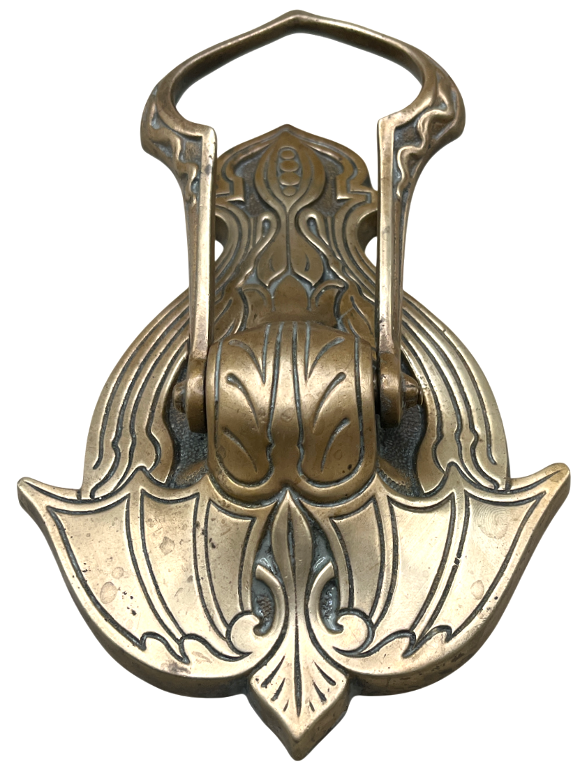 Türklingel Jugendstil aus Messing