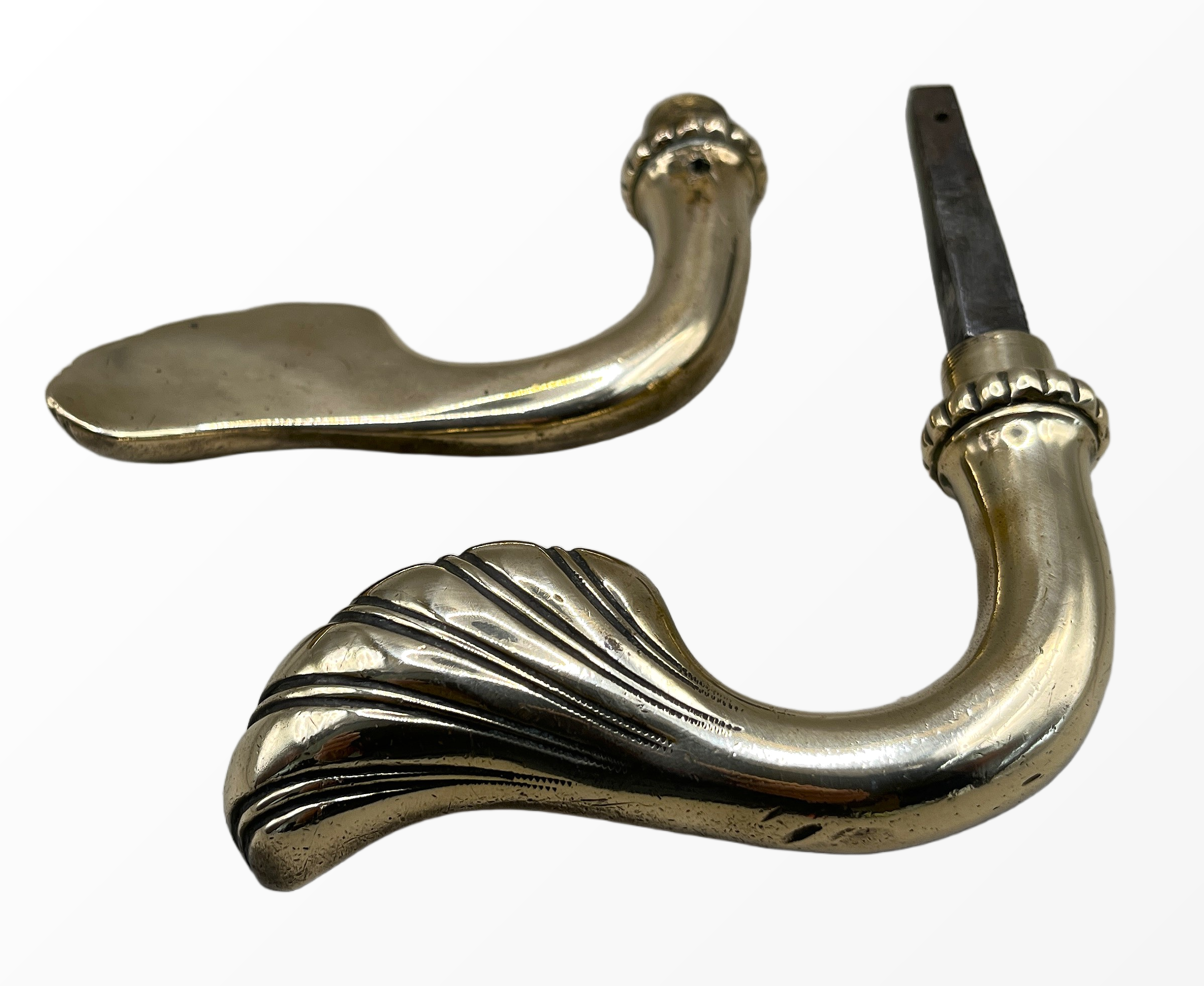 Türgarnitur Jugendstil aus Messing